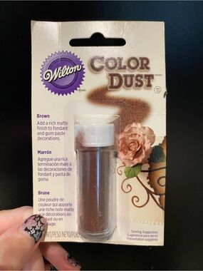 Wilton Brown Color Dust Cake Dusting Powder